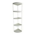 thumbnail image 1 of HBBKVI 5 Tier Corner Shelf Rack Shelf Rack for Bathroom Freestanding Corner Storage Rack for Toiletries Bathroom Corner Storage Shelf, 1 of 6