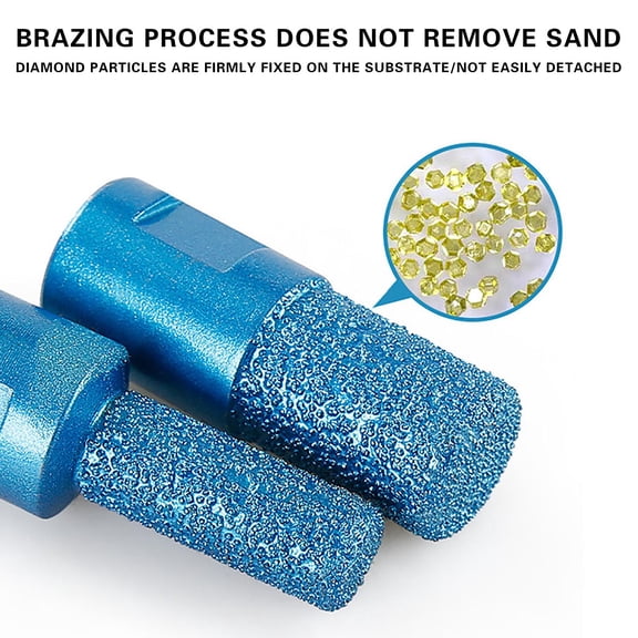 HBBKVI 6mm/10mm/15mm Diamond Milling Cutter for Angle Grinder Basin Milling Cutter Slotting Tool Angle Grinder Trimming Head Quartz Stone Seam Straight Cutter Bottom Cleaning Cutter