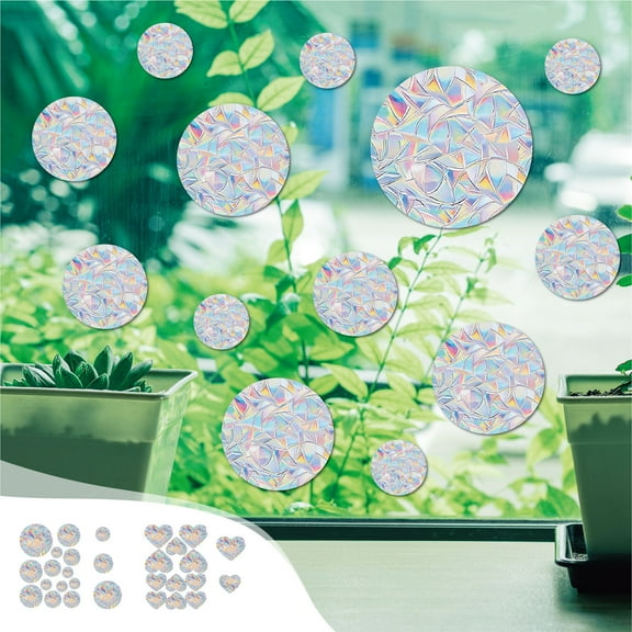 HBBKVI Anticollision Window Decals Stickers Window Clings -to Save Birds From Window Collisions Wall Decor