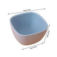 thumbnail image 1 of HBBKVI Baby Bowls, 3.1in Silicone Feeding Bowl Set for Infants & Toddlers, 160ml Mini Dish with Non-Slip Base for Weaning, Storage, Microwave & Freezer, 1 of 6