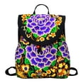 thumbnail image 1 of HBBKVI Backpack, Ethnic Style Bag Embroidered Small Backpack Yunnan Embroidered Bag Embroidered Shoulders Bag, 1 of 5