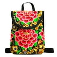 thumbnail image 1 of HBBKVI Backpack, Ethnic Style Bag Embroidered Small Backpack Yunnan Embroidered Bag Embroidered Shoulders Bag, 1 of 9