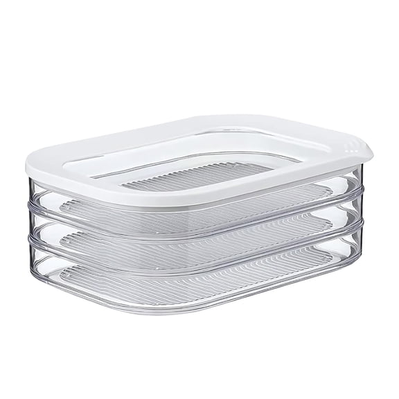 HBBKVI Bento Box Meat Container for Fridge Lunch Meat Container for Refrigerator Meal Prep Containers 50.7oz Leak-Proof Bento Box