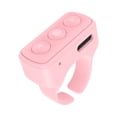 thumbnail image 1 of HBBKVI Bluetooth Camera Remote for Phone, Short Video Page Turner & Selfie Clicker, Wireless Bluetooth Button for Photo Taking, Rechargeable, Black/White/Pink, 1 of 6
