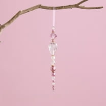 HBBKVI Christmas Decor Christmas Decorations P-ink Acrylic Crystal Pendant Christmas Tree Pendant Xmas Holiday Gift