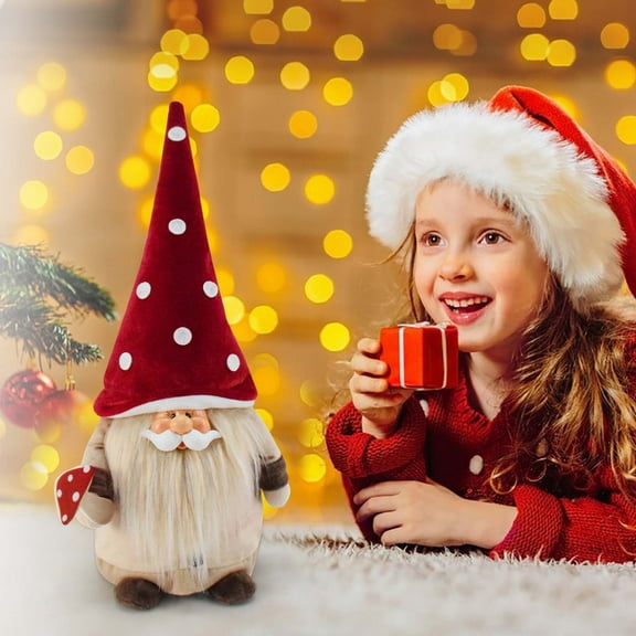 HBBKVI Christmas Decor Christmas Decorations for Dwarves Gnomes Heads Elderly People Faced Dolls Goblins Decorations Xmas Holiday Gift