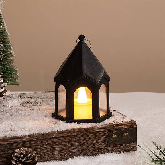 HBBKVI Christmas Night Light Candlestick Christmas Night Light Candlestick Christmas House Light Decoration Creatives Desktop Ornament LED Light Suitable for Christmas Decorations