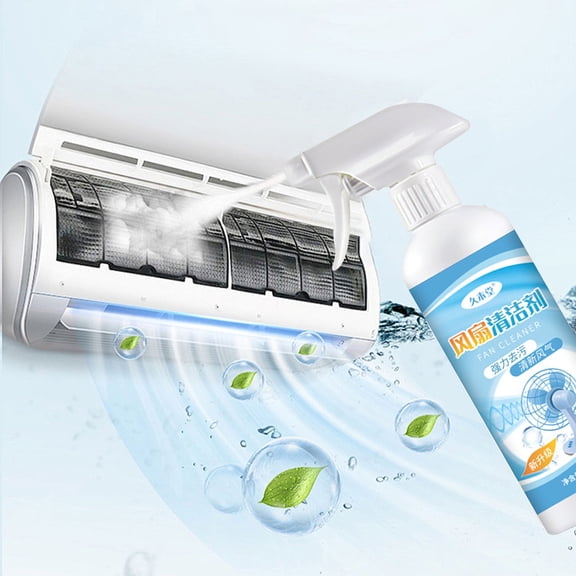 HBBKVI Cleaning Supplies 300ml Effective Multi-function Fan Cleaner Spray Aircondition Screen Cleaning Agent No Disassembly Water Washing Ash Cleaning Fan Cleaning Tool