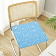 thumbnail image 1 of HBBKVI Cooling Gel Chair Cushion with Non-Slip Backing for Office Kitchen Dining Rocking Chairs, Indoor Outdoor Use, 14" x 14", Washable Polyester Cover, Light Blue, 1 of 7