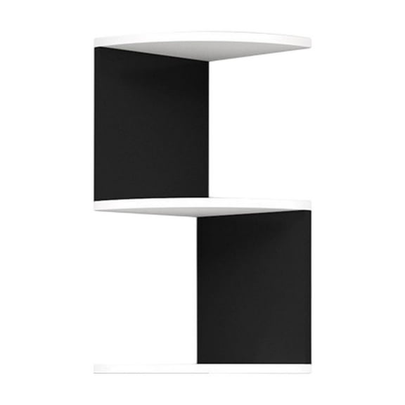 HBBKVI Corner Shelf Wooden Storage Organizer 7.8x7.8x17.16in Corner Shelf Corner Corner Shelf No Punch Wall Organizer Bedroom Living Room Corner Bookshelf Kitchen Cabinet Storage Shelf 10ML