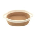 thumbnail image 1 of HBBKVI Cotton Rope Storage Basket with Handles 11x6.7x3.3 Inch Storage Basket Cottons Rope Woven Snack Toy Handle Storage Basket Ovals Storage Basket Handle Basket, 1 of 6