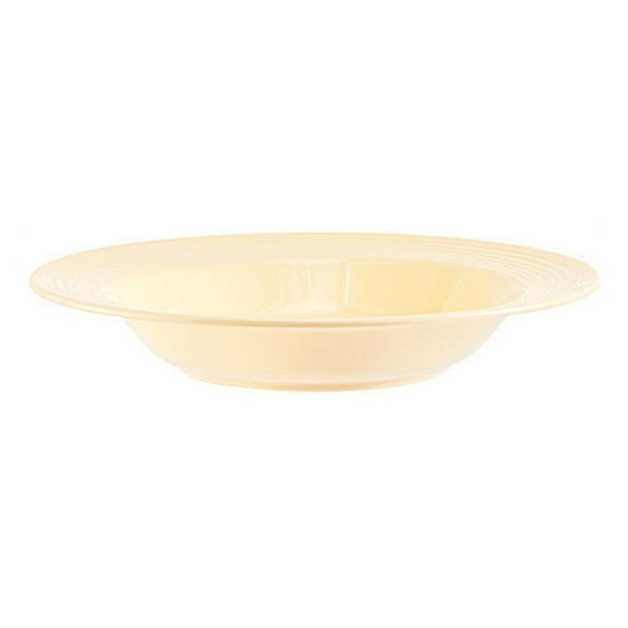HBBKVI Cream White Hat-Shaped Western Dinner Plates, Heat-Resistant ABS for Household & Restaurant Use, Ideal for Pasta and Steak