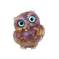 thumbnail image 1 of HBBKVI Crystal Gravel Epoxy Owl Ornament Desktop Placement Car Decoration Cute Colorful Resin Owl Ornament Table Decoration Set Home Statue Decoration Gift Room Decor Desk Decor, 1 of 4