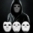 thumbnail image 1 of HBBKVI DIY Crafts White Masks Originality Crafts 10pcs, 1 of 7