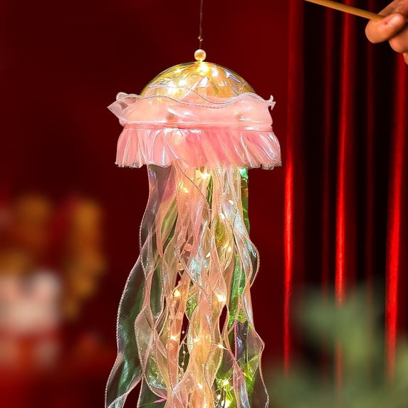 HBBKVI Fall Decor Jellyfish Lamp Material Pack, New Year's Eve Gadgets, Year's Eve Gadgets, Decorations, Room Decoration, Table Top Gadgets