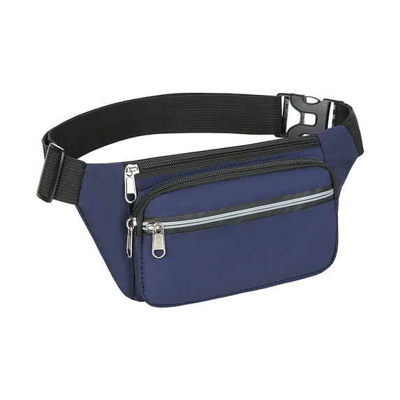 HBBKVI Fanny Pack, Work Waist Pack Male Nylon Cloth Business Wallet Wear Outdoor Sports Mobile Phone Belt Bag Man