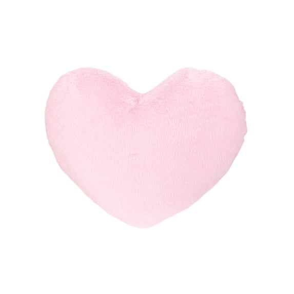 HBBKVI Faux Rabbit Fur Heart Pillow 13x10in Faux Rabbits Hair Heart-Shaped Pillow Personalized Heart-Shaped Sofa Cushion Bedside Decorative Adorable Home Decor