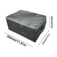 thumbnail image 1 of HBBKVI Foldable Washable Fabric Storage Box with Zippered Lid Foldable Washable Household Clothing Storage Box, 1 of 7
