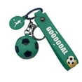 thumbnail image 1 of HBBKVI Football Keychain Soccer Gift European Cup Football Keychain Glue Football Pendant Football Jewelry Keychain, 1 of 8