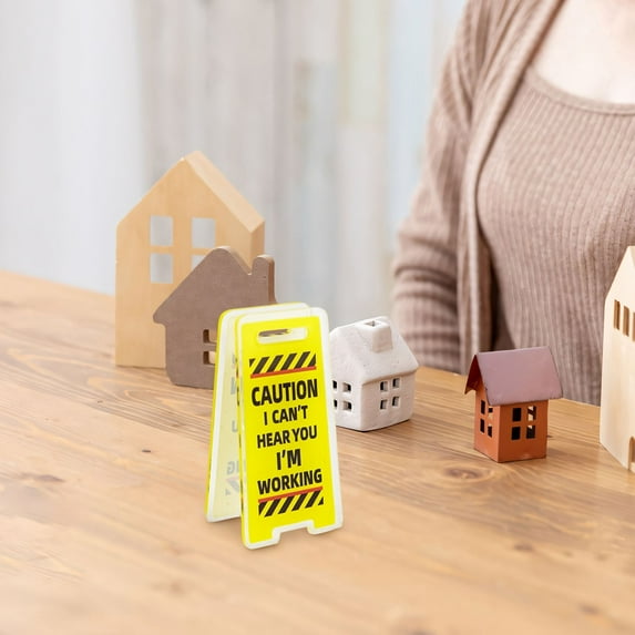 HBBKVI Funny Office Gifts Mini Desk Sign Office Work Gift Coworkers Male Manager Supervisor Superintendent Room Decor Desk Decor