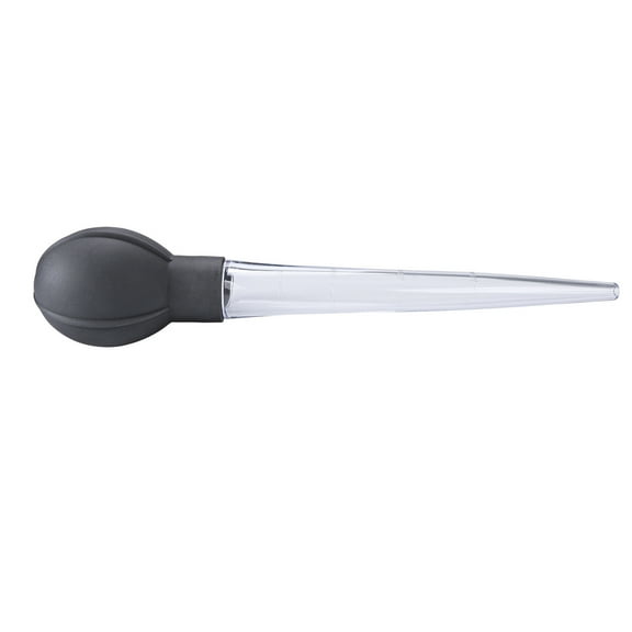 HBBKVI Graduated Kitchen Basting Pipette Set - Plastic Suction Tool for Cooking and Baking, Heat Resistant to 450F with 2 Droppers