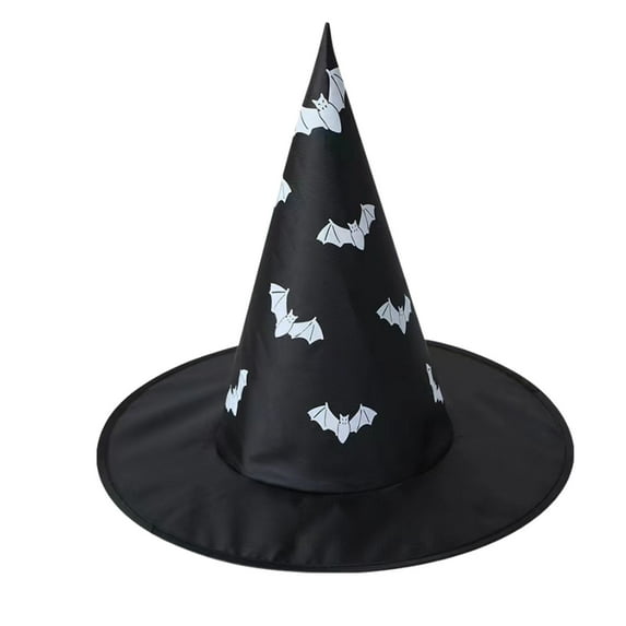 HBBKVI Halloween Decorations, Halloween Witch Hat Witch with Hook for Wearing Can Also Be Used for Halloween Yard Hanging Decoration