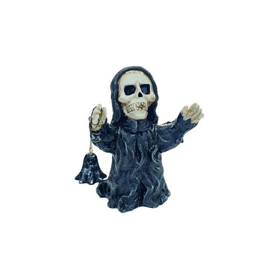 HBBKVI Halloween Decorations Skeleton Ornament Ghost Skull Resin Crafts Halloween Party Desktop Ornament