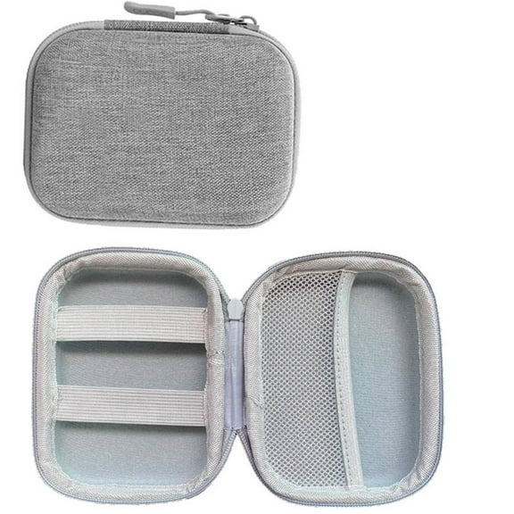 HBBKVI Hard Case for Mobile Hotspot, 5x3.7x1.6in WiFi Travel Router Storage Box for Charger USB Cable and Accessories