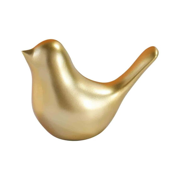 HBBKVI Home Golden Bird Ornament Entrance Wine Cabinet Living Room TV Cabinet Resin Crafts Decoration Room Decor Desk Decor