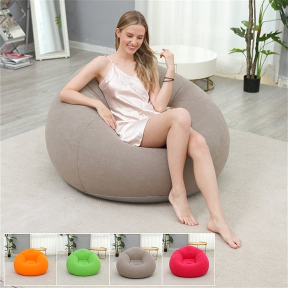 HBBKVI Home Inflatable Lazy Football Sofa Person Sofa Leisure and Entertainment Stool