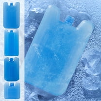 HBBKVI Ice Blocks for Cool Bags Ice Blocks for Cooler Long Lasting Reusable Freezer Blocks Shock Cooler Small Ices Packs Ices Crystal Boxes for Portable Air Conditi