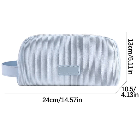 HBBKVI Large Capacity Makeup Bag Water Resistant Travel Toiletry Organizer Large Capacity Makeup Bag Toiletries Storage Bag Travel Multi-purpose Storage Bag