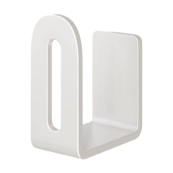 HBBKVI No Drill Wall Mounted Pot Lid and Cutting Board Rack Organizer, 3in Multipurpose Shelf for Kitchen Storage, 2.95x1.97in, White or Dark Gray