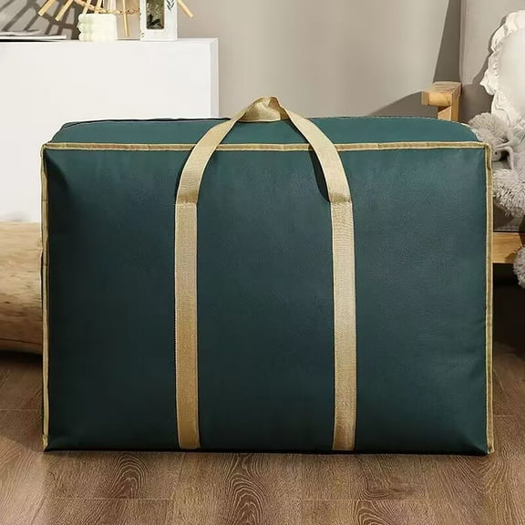 HBBKVI Oversized Storage Bags with Handles, Clothing Moving Bags for Travel Bedroom Organization, Quilt Comforter Blanket Storage