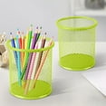 thumbnail image 1 of HBBKVI Pencil Holder, Round Metal Mesh Pen Holder for Home Office, Desk Organizer Makeup Brush Holder, 1 of 5