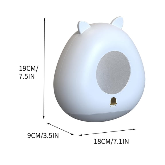 HBBKVI Perforation-free Plastic Wrap Storage Box Perforation-free Fresh-keeping Film Bath Cap Storage Box for Household Use