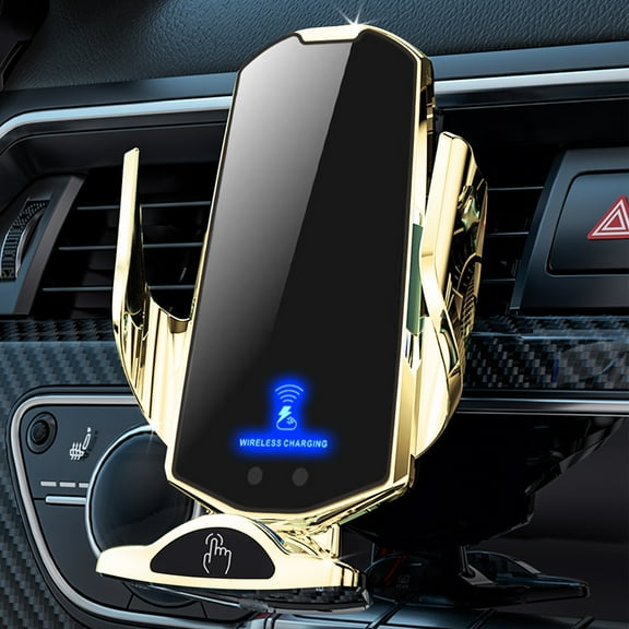 HBBKVI Phone Holder 15 W Wireless Fast Charging Pure Infrared Induction Wireless Charger Mobile Phone Holder with Built-in Battery