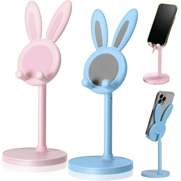 HBBKVI Phone Holder Cute Mobile Phone Stand Angle Height Adjustable Desk Phone Stand Kawaii Phone Stand Desk Accessories