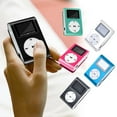 thumbnail image 1 of HBBKVI Portable MP3 Player, Mini USB LCD Screen MP3 Card Support Sports Music Player, 1 of 5