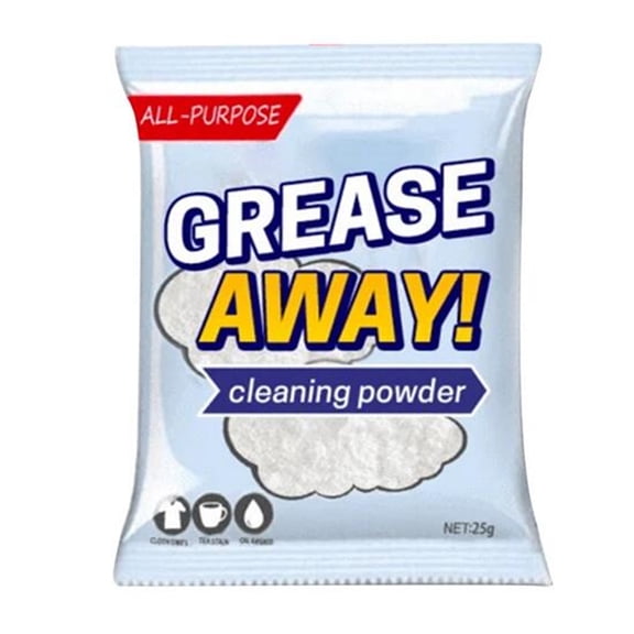 HBBKVI Power Cleaner/Degreaser, Kitchen Decontamination Powder Cleaner Kitchen Greasy Stain Cleaning Stains