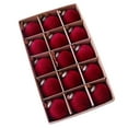 thumbnail image 1 of HBBKVI Set of 15 Velvet Flocked Christmas Balls 15 Pcs Velvet Christmas Balls Flocked Christmas Tree Ornaments Plastic Balls Xmas Decorative Hanging Ornaments Christmas Tree Decoration, 1 of 7