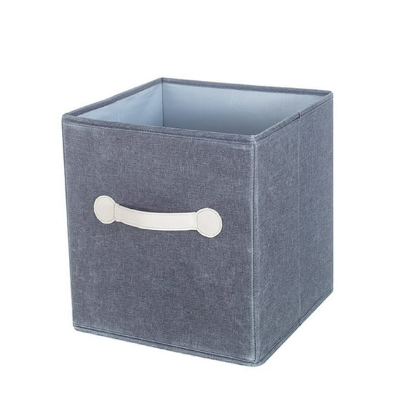 HBBKVI Set of 4 Fabric Storage Cubes Storage Cubes,Foldable Fabric Bins Multi-Color Organizers Decorative Organizing Baskets for Shelves for Closet, Room, Storage Room