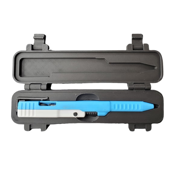 HBBKVI Slide Action Ballpoint Pen 3ml - Tacticals Lightweight Functional Pen for Gear Fans, Stationery Lovers, Office Gifts, Collectors - 5.9in Length
