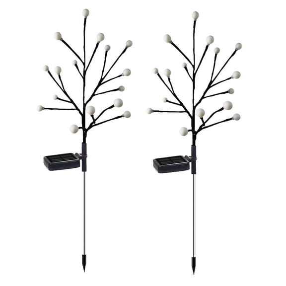 HBBKVI Solar Lights Outdoor, Garden Outdoor Meadow Garden Landscapes Insert Led Decorative Night