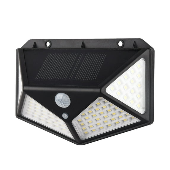 HBBKVI Solar Lights Outdoor, Ideal for Outdoor Yard Fence Porch and Garage Solar Wall Lights Materials Body Sensing Outdoor Decorative Solar Luminaire