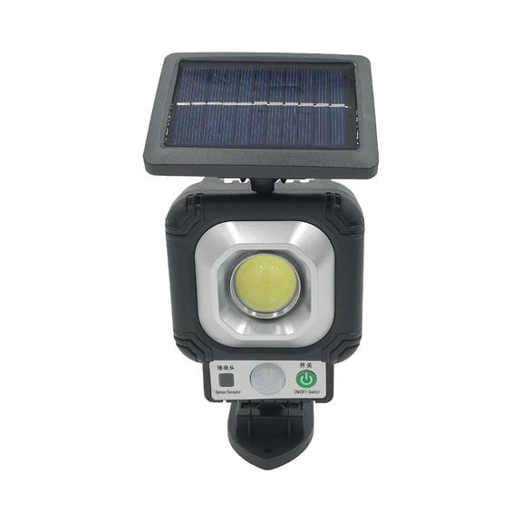 HBBKVI Solar Lights Outdoor, Solar Outdoor Lights, Motion Sensor Solar Powered Lights Ip65,3 Modes, Wall Security Lights for Fence Yard Garden Patio Front Door