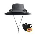 thumbnail image 1 of HBBKVI Solar Powered Fan Hat, Solar Fan Hats for Men, Wide Brim Fishing Hat, Breathable Sun Hat, 1 of 8