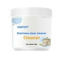 thumbnail image 1 of HBBKVI Stainless Steel Cleaner, Kitchen Instant Cleaning Powder,Multi-Purpose Foam Cleaner Rust Remover, Soak to Clean Greasy Dirt 50g, 1 of 5