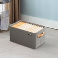 thumbnail image 1 of HBBKVI Storage Bins with Handles, Foldable Storage Basket for Clothes Books Toys, Home Organizer Storage Box, 1 of 6