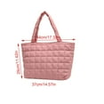 thumbnail image 1 of HBBKVI Tote Bag, CoCopeaunt Quilted Tote Bags for Women Lightweight Puffer Padding Shoulder Bag Large Nylon Tote Handbag Zipper Closure, 1 of 5
